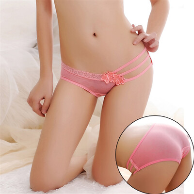 

Sexy Low-Rise Transparent Lace Briefs 8 Colors
