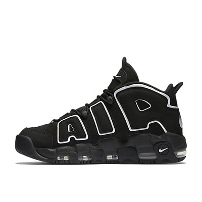 

Новое поступление Аутентичные Nike Air более ритмично Для мужчин дышащие Баскетбольные кеды спортивные Спортивная обувь