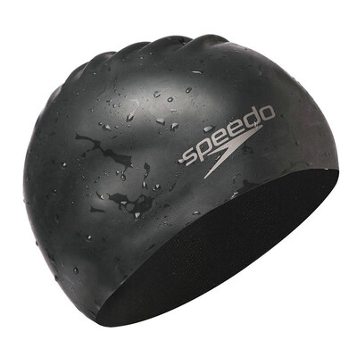 

Speedo (спидометр) г-ж мужских волосы водонепроницаемого колпачок плавания силиконового ушные протекторы шапочка для плавания большой взрослой золотой моды классического 3D 61401217