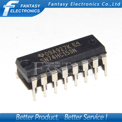 

50PCS SN74HC153N DIP16 SN74HC153 DIP 74HC153N 74HC153 new and original IC free shipping