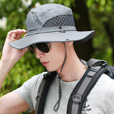 

TANHAO sun visor hat men&women fishing hat fisherman hat windproof sand sun visor mountaineering cap S109