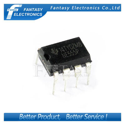 

50PCS NE555P DIP8 NE555 DIP NE555N new and original IC free shipping