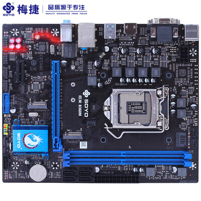 

SOYO SY-Bero B360M Motherboard Intel B360LGA 1151 7 Phase Power SupplyStandard Type C InterfaceDual M2 Computer Motherboard
