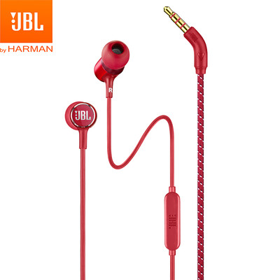 

JBL LIVE 100 Стерео наушники-вкладыши Наушники сотовый телефон Наушники Спортивные наушники Компьютерные игровые наушники с Michael Call Red