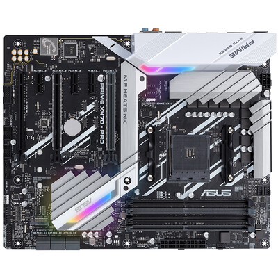 

Плата материнской платы ASUS PRIME X470-PRO «Куриная» (AMD X470 / гнездо AM4)