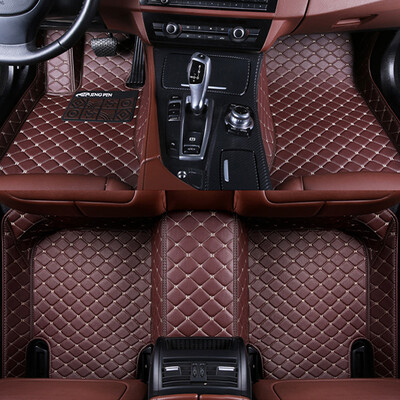 

KOOLIFE Fully surrounded by car mats wire ring car special custom-made mats English Long Corolla Sagitar LaVida Mercedes-Benz Roewe Magotan foot mat NG single-layer coffee