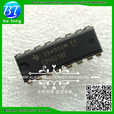 

100PCS CD4021BE DIP-16 CD4021B CD4021 DIP free shipping New Original