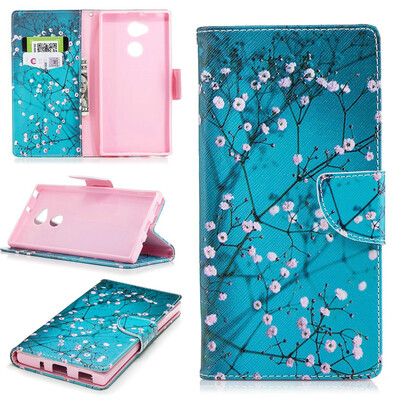 

BEFOSPEY Painting PU LeatherSoft TPU Card Slot Stand Wallet Case For Sony Xperia XA2 Ultra 60"2018