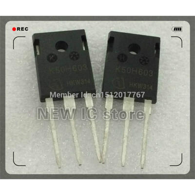 

10pcs IKW50N60H3 K50H603 TO-247 in stock new and Original IC Free Shipping