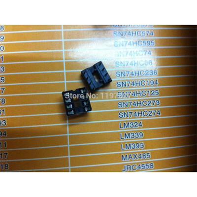 

Free shipping 8P foot hole op amp socket DIP8 IC socket round pin DIP IC socket 8-pin hole seat 120PCS/LOT