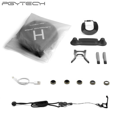 

PGYTECH Royal Mavic Pro filter lens hood increased landing gear apron seven-piece suit professional version drone accessories for DJI DJI