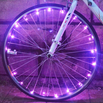 

Bicycle Cycling 20 LEDs Colorful Cool Safety Spoke Wheel Light Bike Accessories