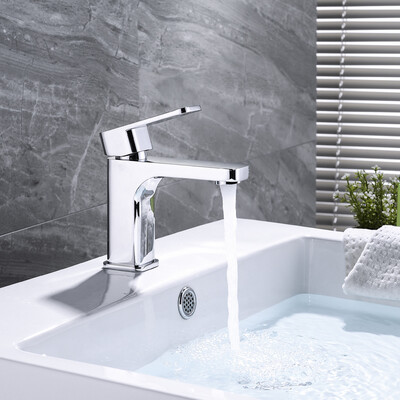 

Ou Lin OULIN OL-MPU204 under counter basin faucet hot&cold copper bathroom washbasin bathroom counter basin faucet