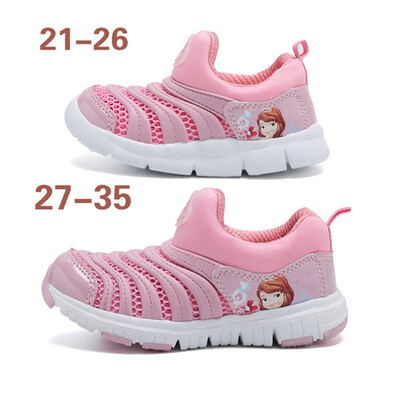 

Children Shoes Girls Boys Sneakers 2018 Summer Fashion Mesh Toddler Baby Slip On Kids Casual Sports Shoes