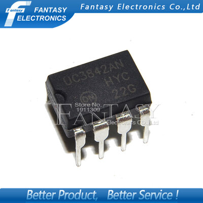 

10PCS UC3842AN DIP8 UC3842 UC3842BN DIP new&original IC free shipping
