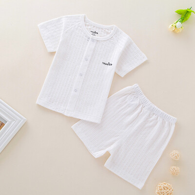 

Baby Clothes Summer Short Sleeve Boy Clothing Cotton Baby Girl Clothes Cool Soft Outfit Suit Infant T-shirt Pants Sets Pajamas