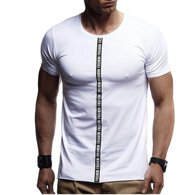 

Mens Summer Sport Short Sleeve Slim Fit T Shirt