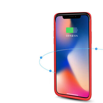 

4000mAh Зарядное устройство для iPhone X Power Bank Ультра тонкий внешний аккумуляторный корпус для iphone X