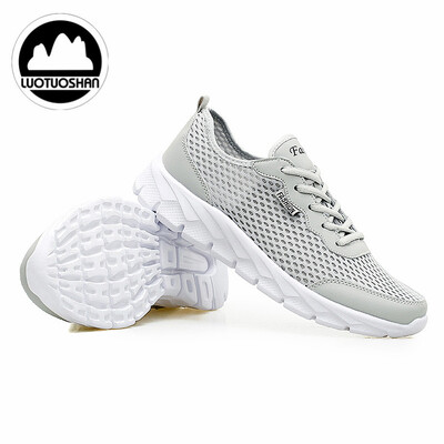 

Mens fashion Big yards Net surface non-slip breathable Super light Sports shoes sneakers Casual flat shoes Students shoes