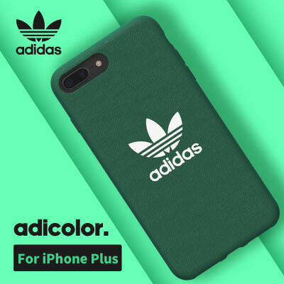 

Adidas iPhone X Mobile Shell New Bright Youth Apple X Men Silicone All-inclusive Simple Non-slip Fall Protection Cover Black