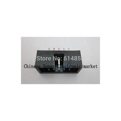 

20PCS DC3-10P 254mm Pitch Dual Row 5x2 ISP Download JTAG IO Socket