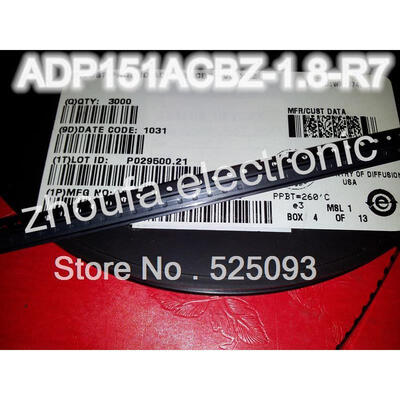 

50pcs/lot ADP151ACBZ-1.8 ADP151ACBZ ADP151ACBZ-1.8-R7
