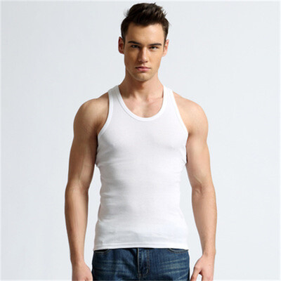 

Mens Vest 2018 Summer Mens Sports Running Fitness Show Muscle Base Vest Male