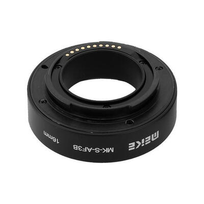 

Meike MK--AF3-B Plastic Extension Tube Close Shot Adapter Ring Lens for Auto Focus Sony NEX Micro DSLR 10mm 16mm E-Mount Cam