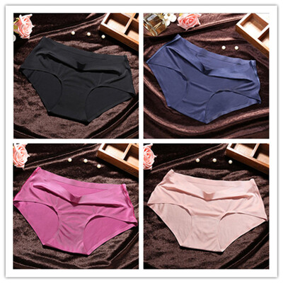 

4 шт / шт Женское нижнее белье нижнего белья Хлопок чистого хлопка Crotch Sexy Брифинг леди нижнее белье Чистый хлопок Хлопок Хлоп