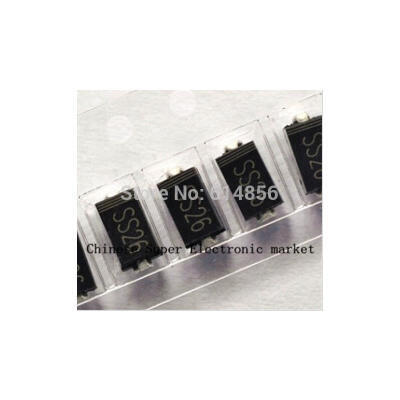 

2000PCS SS26 SMD Schottky Barrier Rectifier Diode 2A 60V DO-214AC SMA