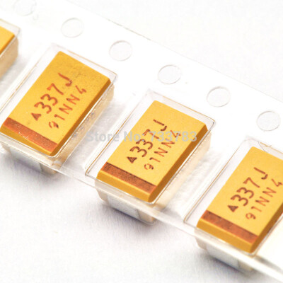 

30pcs/lot High quality Tantalum capacitor 7343 D 6.3V 330UF 337