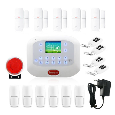 

Touch TFT GSM wireless alarm IOS Android APP Control Home security Anti-theft Alarm System Protection