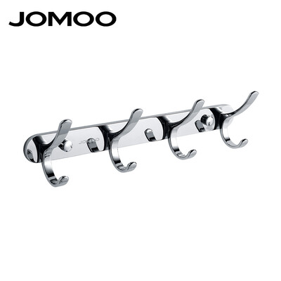 

JOMOO Robe Hook Wall Kooks Лак для ногтей Крючок Цинк Хром Кухня Ключ-держатель Настенный Крюк для одежды Крючки Аксессуары для ванной комнаты
