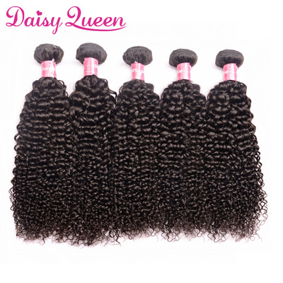 

Brazilian Curly Virgin Hair Bundles 5pcslot Kinky Curly Weave Human Hair Extensions Unprocessed Brazilian Hair Weave Bundles