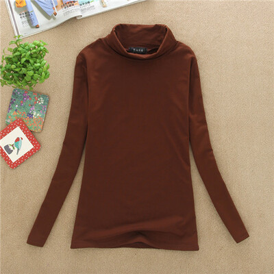 

BACHASH 2017 High Quality Fashion Spring Autumn Winter Sweater Women Wool Turtleneck Pullovers Fashion Womens Solid Sweaters