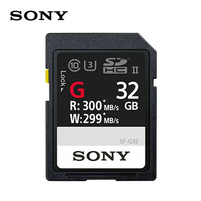 

Sony SONY 32G memory card SF-G32 SDXC UHS-II memory card SD card 300MB S read speed