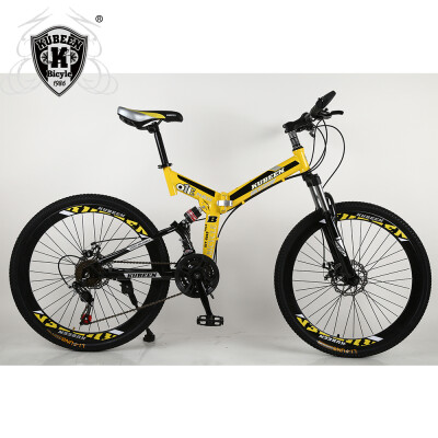 

KUBEEN mountain bike 26-inch steel 21-speed dual disc brakes variable speed bicycle