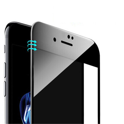 

Smorss [3D-синяя полноэкранная] Apple 7Plus закаленная пленка полноэкранный охват iPhone7Plus закаленная пленка 3D углеродного волокна мягкая сторона высокого разрешения мобильный телефон защитная пленка черный
