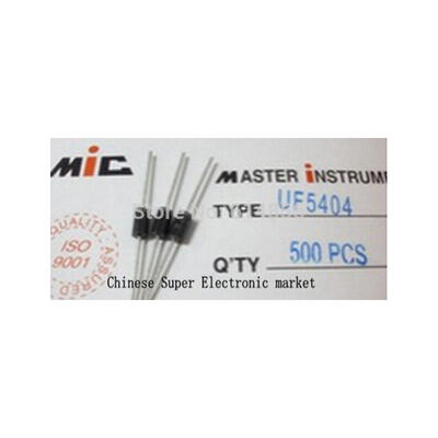 

50PCS UF5404 400V 3A DO-27 Quick Recovery diode 400V 3A