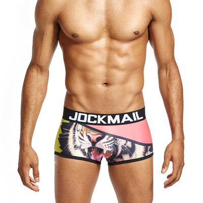 

JOCKMAIL Mens Boxer Shorts Digital Print Boxer Shorts Fashion Sexy Breathable Quick Dry