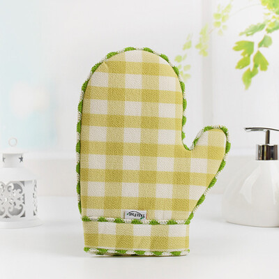 

Leli bath towel bath gloves bath towel back plant fiber bath towel bath green square