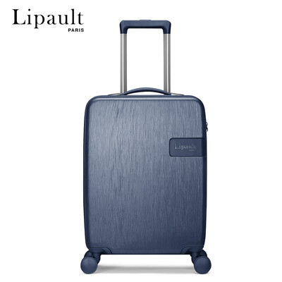 

Lipault suitcase sleek minimalist universal wheel trolley case 25 inch men&women travel suitcase boarding hard box AU916002 charcoal gray