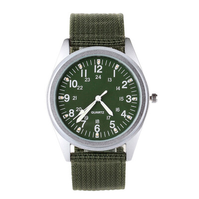 

orkina p104 мужчин боевого модные часы W / световой указатель - Army Green + серебра