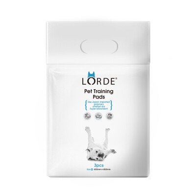 

Lorde pet training urine pad test dog diaper absorbent pad full absorption deodorant  code 3 piece 45X60 trial equipment do not buy separately