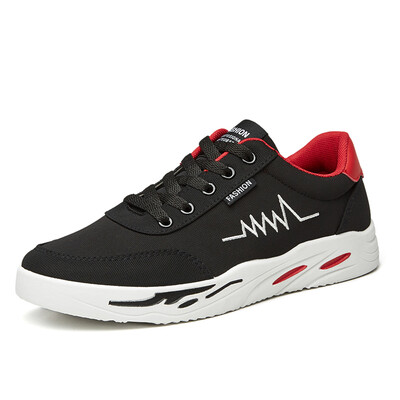 

Korean canvas shoes casual men