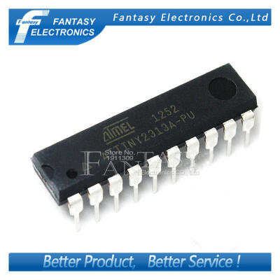 

50PCS ATTINY2313A-PU DIP20 ATTINY2313-PU DIP ATTINY2313A new and original IC free shipping