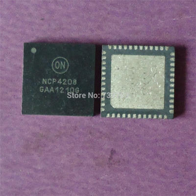 

2pcs/lot NCP4208MNR2G NCP4208 Synchronous Buck Converter 8-Phase VR11.1 Programmable with I2C Interface