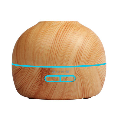 

Aroma Essential Oil Diffuser Ultrasonic Cool Mist Humidifier Wood Grain With 7 Color LED Lights Aromatherapy Mist Maker for Home