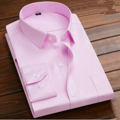 

Large Size Mens Business Casual Long Sleeved Shirt White Blue Black Striped Male Social Dress Shirt Plus