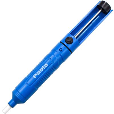 

Paola strong suction gun manual suction pump soldering iron solder removal tin slag desoldering use 3091
